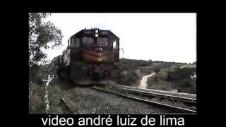 Locomotivas GT22 rffsa namibia2673 all chegando em znw [upl. by Steinman453]