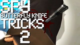 TF2 Spy Butterfly KnifeBalisong Tricks  Tutorial 2 [upl. by Tawney296]