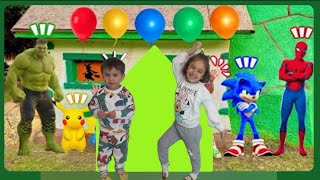 CADI SİHİRLİ BALON GETİRDİ  kuzeyelif elifsinem funny kids KuzeyElif KuzeyOyun dance [upl. by Mathian]