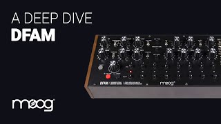 The Moog DFAM synthesizer complete Deep Dive guide tutorial [upl. by Inacana26]