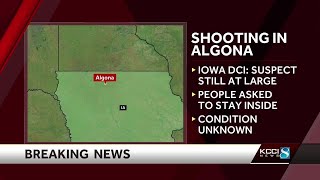 Algona residents asked to stay inside after shooting [upl. by Thgiwed]