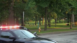 7 people shot 2 fatally at a park in upstate Rochester NY [upl. by Lawler162]