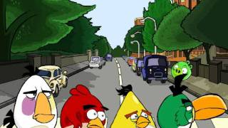 ABBEY BIRDS Angry Birds Beatles Parody [upl. by Ylrehs185]