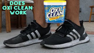 I Used OxiClean To Clean My Shoes [upl. by Aninotna]