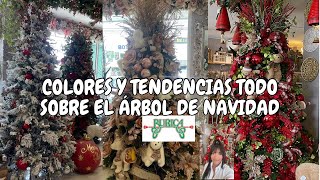 TENDENCIAS Y COLORES TODO SOBRE EL ARBOL DE NAVIDAD🎄tips y trucos TODO sobre el ARBOL DE NAVIDAD🎄 [upl. by Dougy782]