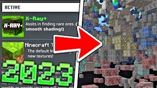 How To Xray In Minecraft Bedrock Edition 2023 [upl. by Tisdale]