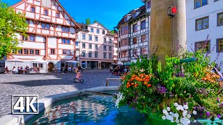 St Gallen Switzerland 🇨🇭 a charming trafficfree old town [upl. by Joby]