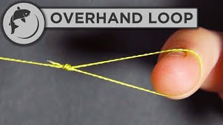 How To Tie an Overhand Loop Knot [upl. by Laktasic11]