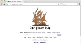 How to Find the REAL Pirate Bay Website on the Dark Web Find Torrents Using Tor Browser [upl. by Esilrahc698]