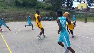 U15 BASKETBALL 2022  MANCHESTER HIGH VS DENBIGH HIGH  1STQ [upl. by Annaliese421]