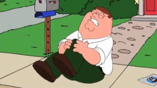 Peter Falls and Hurts His Knee Family Guy S02E20 [upl. by Ynahpit]