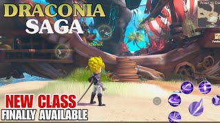 Draconia Saga Gameplay New class MMORPG For Androidios 2024 [upl. by Emrich]