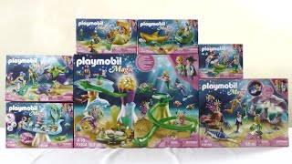 Unboxing Playmobil  Les sirènes 2019 – 70094 70095 70096 70097 70098 70099 70100 [upl. by Nancie900]