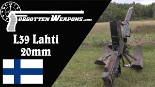 20mm Lahti L39 Antitank Rifle Shooting amp History [upl. by Yk189]