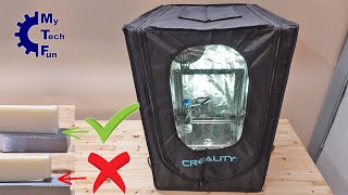 Review of 3D Printer Enclosure made by Creality for Ender 3 size 3D printers [upl. by Ackler]