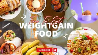 WEIGHT GAIN IN 1 WEEK  FULL WEEK OF EATING TO GAIN WEIGHT [upl. by Adnanref]