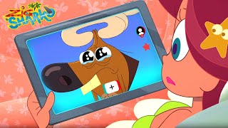 ZIG AND SHARKO  MARINA SLEEPS IN SEASON 2 New episodes  Cartoon for kids [upl. by Nahbois]