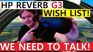 HP REVERB G3 TOP 5 ESSENTIAL UPGRADES WE NEED [upl. by Brinkema55]