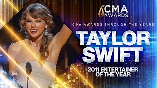 Taylor Swift 2011 CMA Entertainer of the Year  CMA Awards 2011 [upl. by Hillhouse]