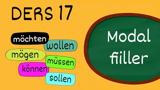 A1  Ders 17  Modal fiiller Modalverben [upl. by Dlonyer544]