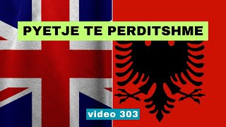 Anglisht  Pyetje anglisht te perditshme I Anglisht shqip perkthim I video 303 [upl. by Alda]