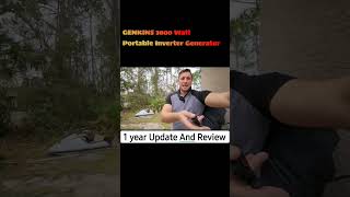 GENKINS 3800 Watt Portable Inverter Generator 1 Year Review generator genkins fail [upl. by Coral]