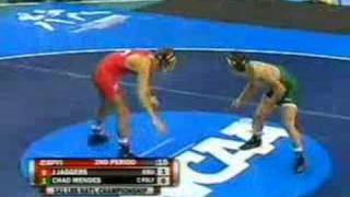 mendes vs jaggers 2008 ncaa finals [upl. by Enovi970]