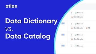 Demystifying Data Dictionaries vs Data Catalogs How They Strengthen Data Governance [upl. by Akzseinga]