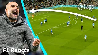 Premier League managers react to LEGENDARY long shot goals [upl. by Cock]