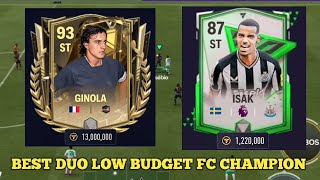 GINOLA ISAK best Duo In Rank FC Champion FC Mobile [upl. by Desireah]