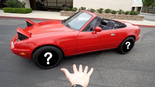 Unboxing NEW WHEELS For The 91 Miata [upl. by Seale102]