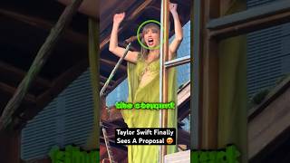 Taylor Swift Finally Gets To See A PROPOSAL… [upl. by Euv]