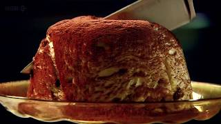 Two Greedy Italians  Doublelayered Panettone and Ricotta pudding HD [upl. by Cargian]