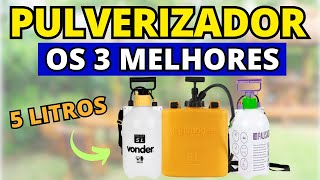 Top 3 Pulverizadores de 5 Litros Qual o Melhor Pulverizador Manual de 5 Litros Compressão Prévia [upl. by Valenza]