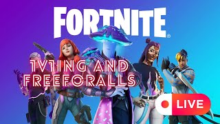 my friend keeps betting me to 1v1 him on fortnite FREEFORALLS [upl. by Zorine]