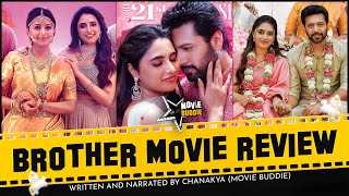 Brother Movie Review  Jayam Ravi  Priyanka Mohan  Bhumika  Amaran Collection  Movie Buddie [upl. by Nosirb]