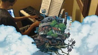 Special 400 Subs 100K Total Views Howls Moving Castle  Merry Go Round of Life  Piano [upl. by Anna434]