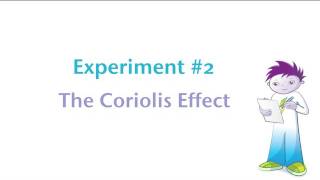 Coriolis effect experiment [upl. by Wolfgram596]