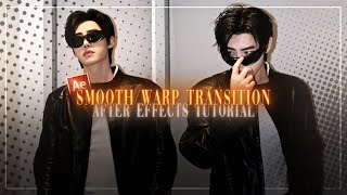 warp transition tutorial  after effects [upl. by Elawalo]