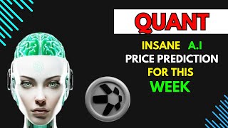 Insane QUANT QNT Price Prediction for THIS WEEK by AI [upl. by Kurtzman]