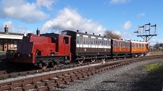 Buckinghamshire Railway Centre 11th February 2018 [upl. by Dudden297]