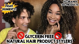 Glycerin Free Natural Hair Products  Stylers  30 Products [upl. by Savitt686]