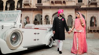 Best Royal Rajput Prewedding Film  Akkashh amp Pooja  Hariya Baag  Traditional Pre Wedding [upl. by Annaeg]