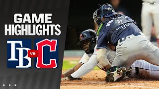 Rays vs Guardians Game Highlights 91424  MLB Highlights [upl. by Kiele]