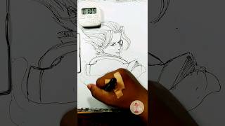 Gambar Natan Collector dalam 5 menit mlbb mobilelegends sketch drawing イラスト [upl. by Somerville]