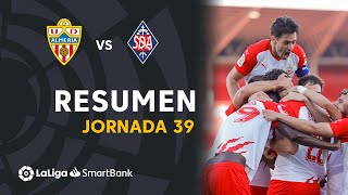 Resumen de UD Almería vs SD Amorebieta 30 [upl. by Nnyre]