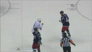 Theo Peckham vs Jared Boll Mar 15 2010 [upl. by Ciardap]