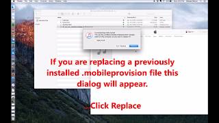 Adding a MobileProvision File To an iPhoneiOS Device with iTunes [upl. by Byers663]