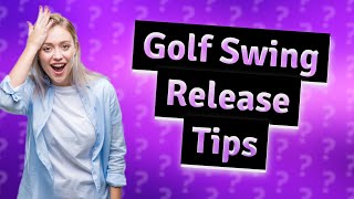 How do you practice golf swing release [upl. by Persons]