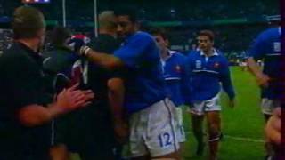 France vs Nouvelle Zélande demi finale de la coupe du monde 1999 de Rugby part 8 [upl. by Hidie]